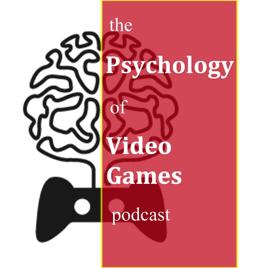 The Pyschology of Video Games Podcast Cover Art 