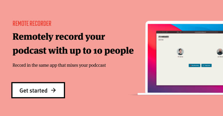Remote Recorder at Resonate